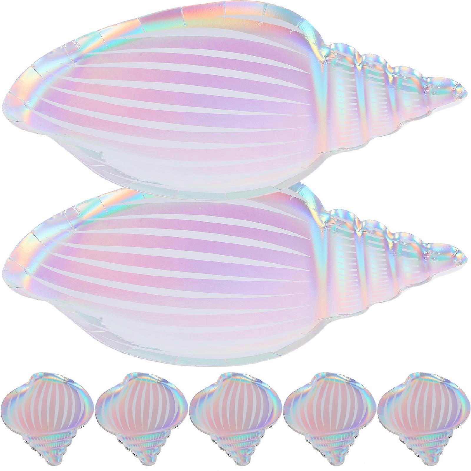 Conch Shell Paper for Party Serving 24Pcs Set