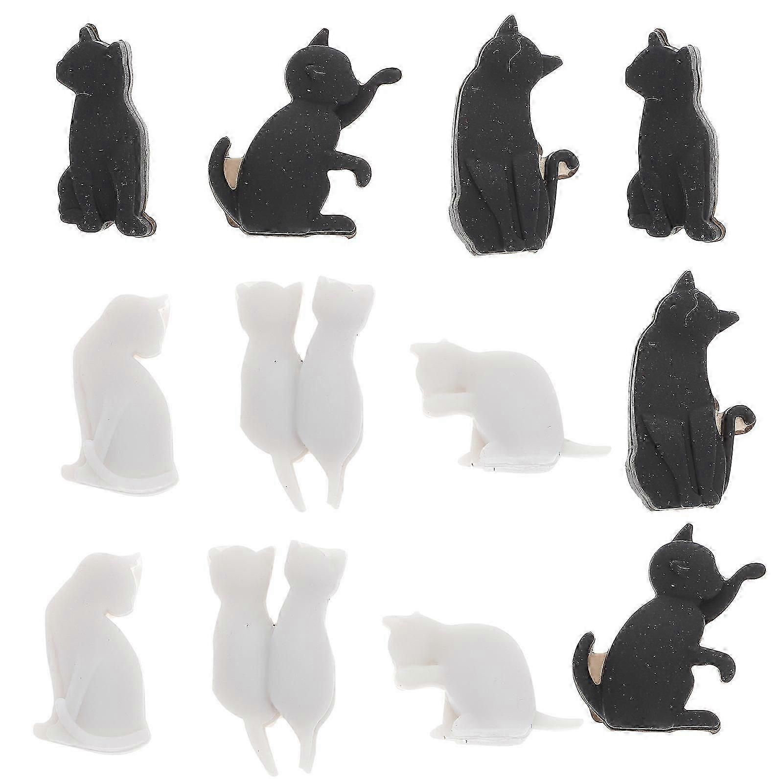 Unique Cup Markers for Wine Glasses, Cat Inspired Party Essentials