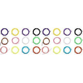 24 Pcs 3d Pen 3d Pen Printing Filament 3d Pen Filament Refills Printing 3d Pen Filament Filament Pla Refills