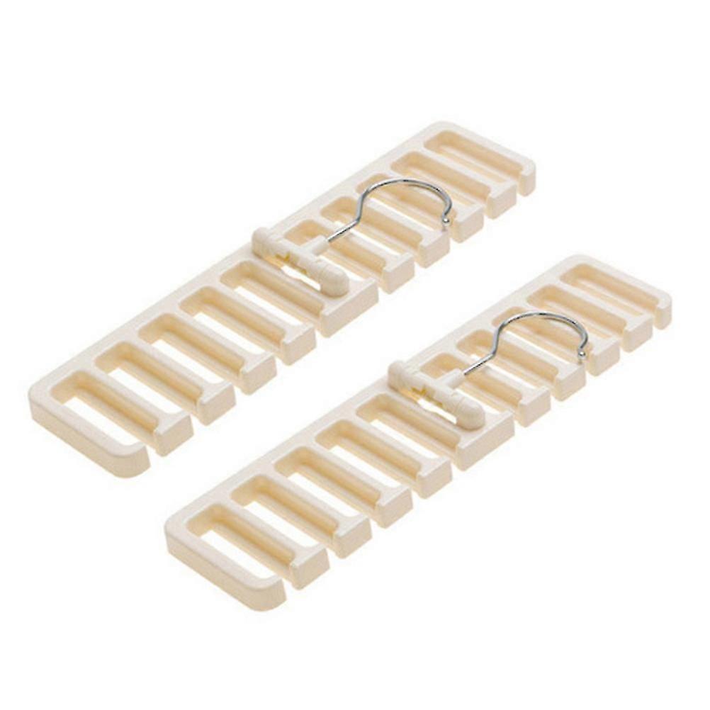 Belt Hanger for Closet Multi-Function Tie Hanger 2Pcs for Storage Use