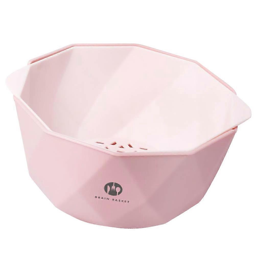 Strainer Basket Double Layer Drain Basket for Kitchen Use