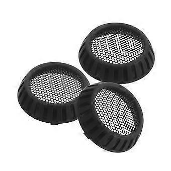 3pcs Hair Dryer Back Cover Replacement with Nylon Mesh Ventilated Dust Protection round Grille 2.36 Inch for Hair Blower End Cap and Travel Use