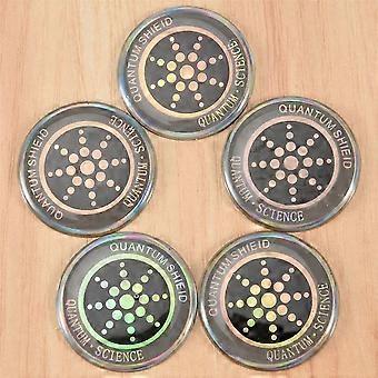 10PCS EMF Skydd Klistermärke Anti-strålning Mobiltelefon Klistermärke lämplig för telefon, bärbar dator och alla elektroniska