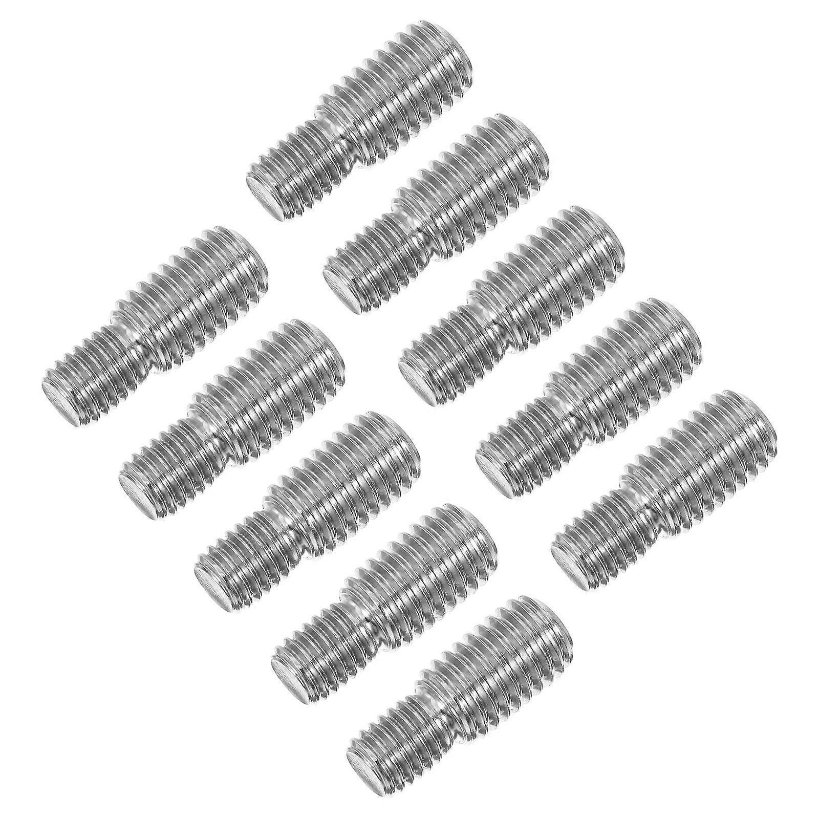 Stainless Steel Thread Reducer Adapter Screws Bolts Conversion 10Pcs