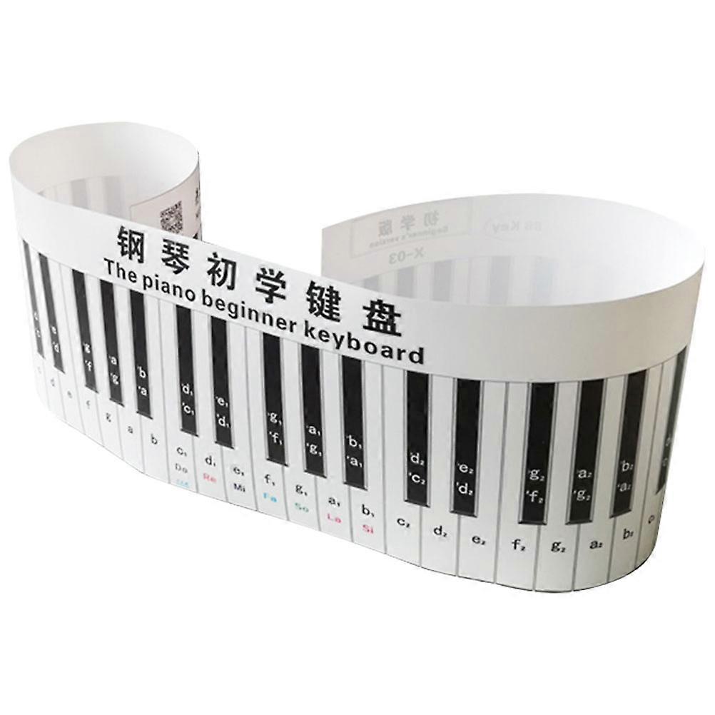 Simulation Piano 3D Beginner Keyboard Electronic Piano Finger Practice Guide Keyboard
