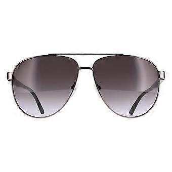 Calvin Klein Sunglasses CK21132S 009 Dark Gunmetal Brown Gradient