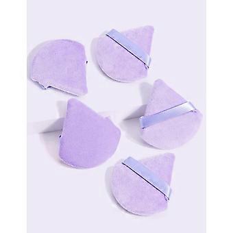 Makeup Sponge Set with Triangle Wedge Powder Puff, Soft Velour Surface for Precision Contouring