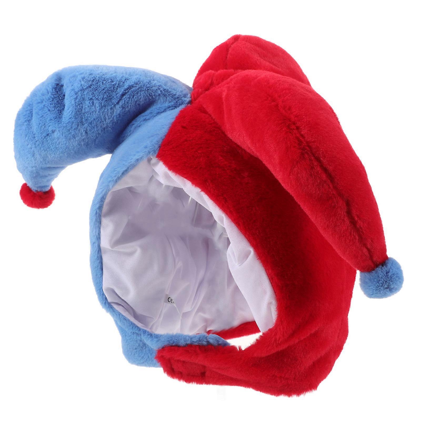 Performance Clown Hat for Decoration Halloween Assorted Plush Accessory