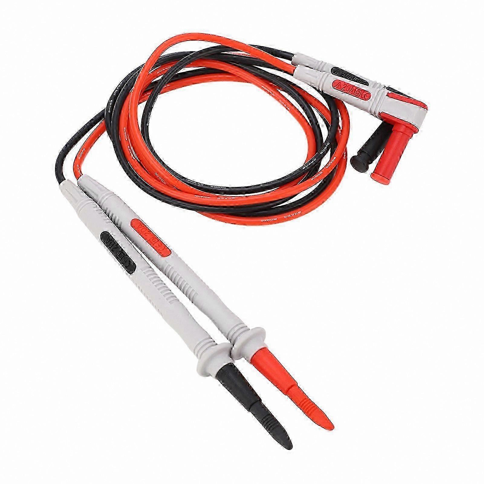 Circuit Testing 2PCS Multimeter Test Leads, 0.3mm Tip, 3.5mm Plug Universal Electrical Probe Pens
