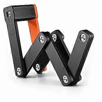 Bicycle Folding Lock, Chain Lock, Key Lock, Small and compatible with Lightweight Anti-Theft Lock, Cycling Lock Equipment