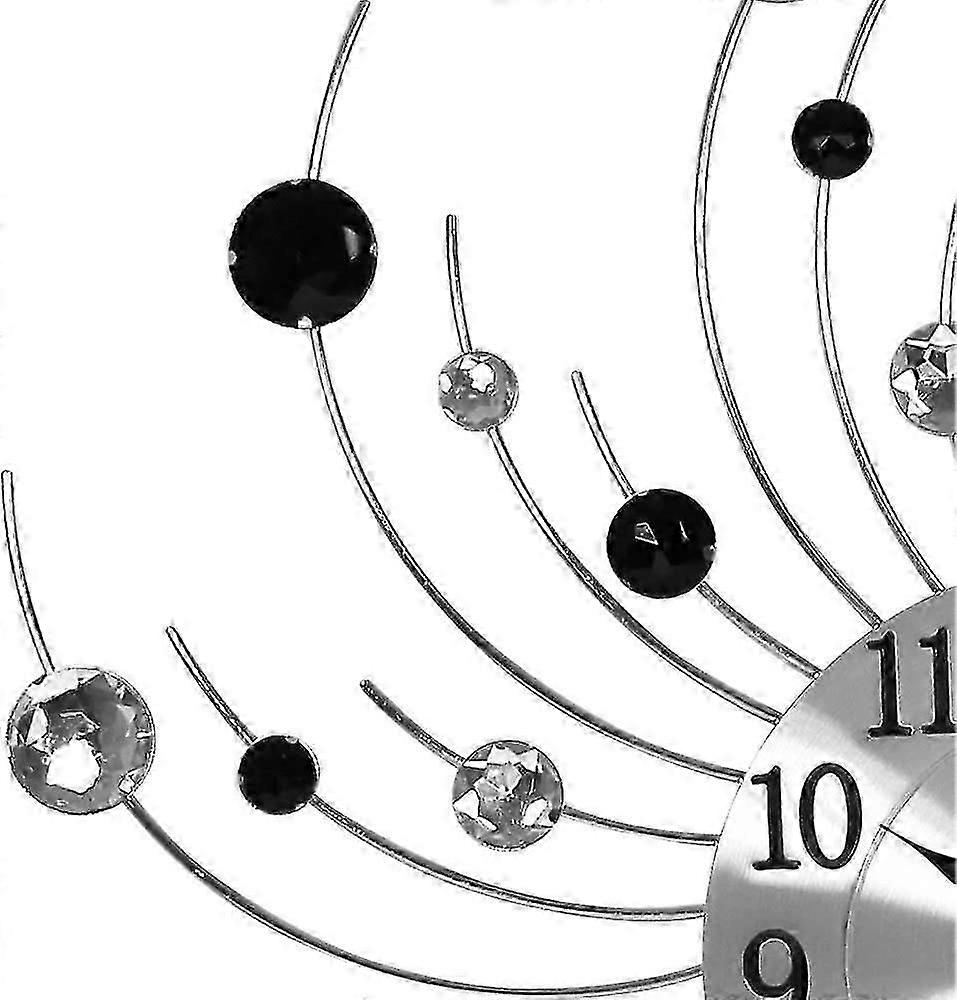 Modern Designer Quartz Wall Clock White
