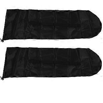 2 x 120 cm lang skateboardveske i oxfordstoff, skateboardveske i 46 tommers skateboardveske, skulderryggsekk