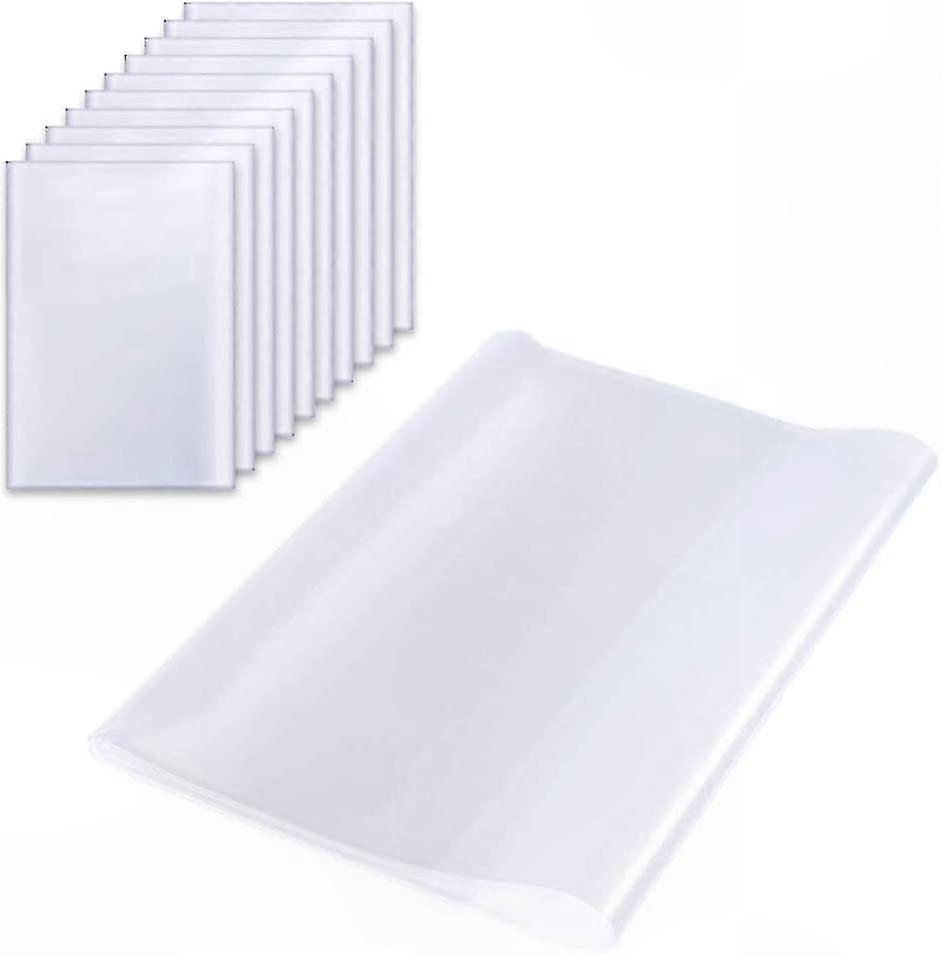 Exercise Book Cover, Transparent Waterproof Reusable Book Protector