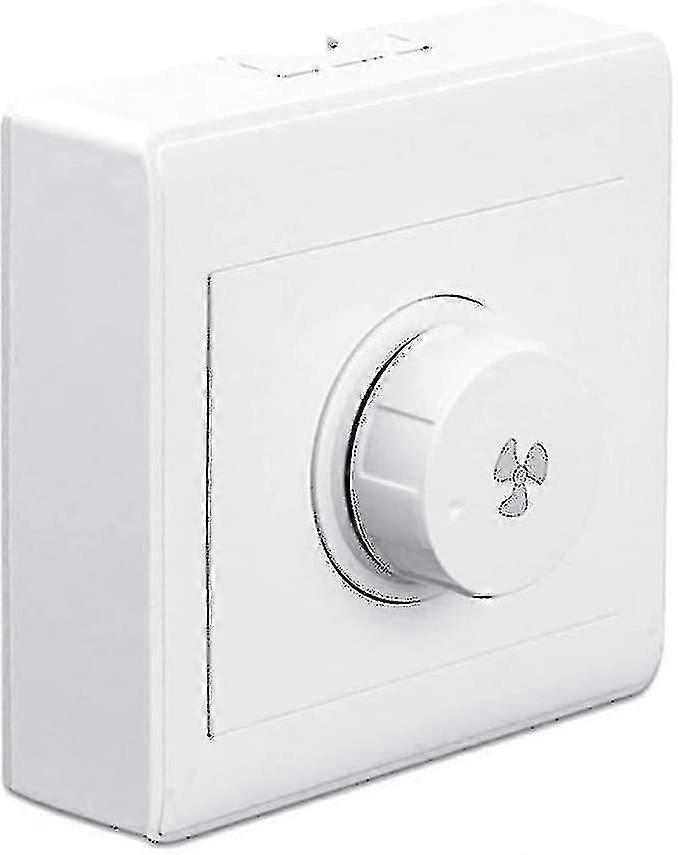 86 Type Ceiling Fan Réglage Stepless Speed Controller Wall Switch 220V 10A Compatible avec 15-300
