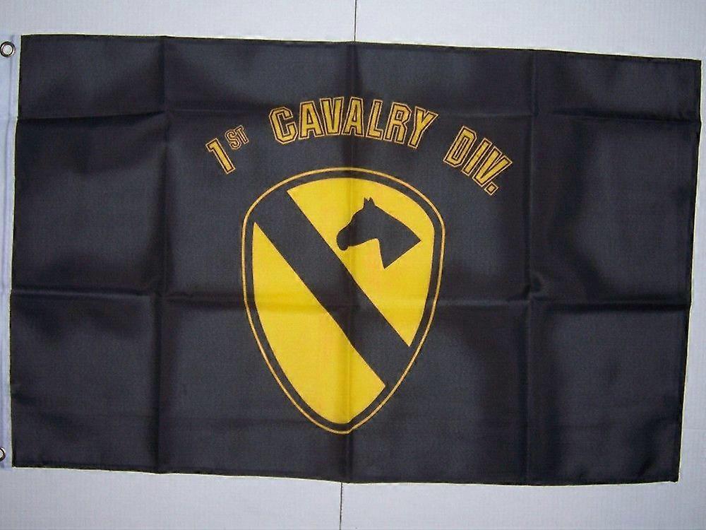 1st Cavalry Div Blk Army Flag Zy0045
