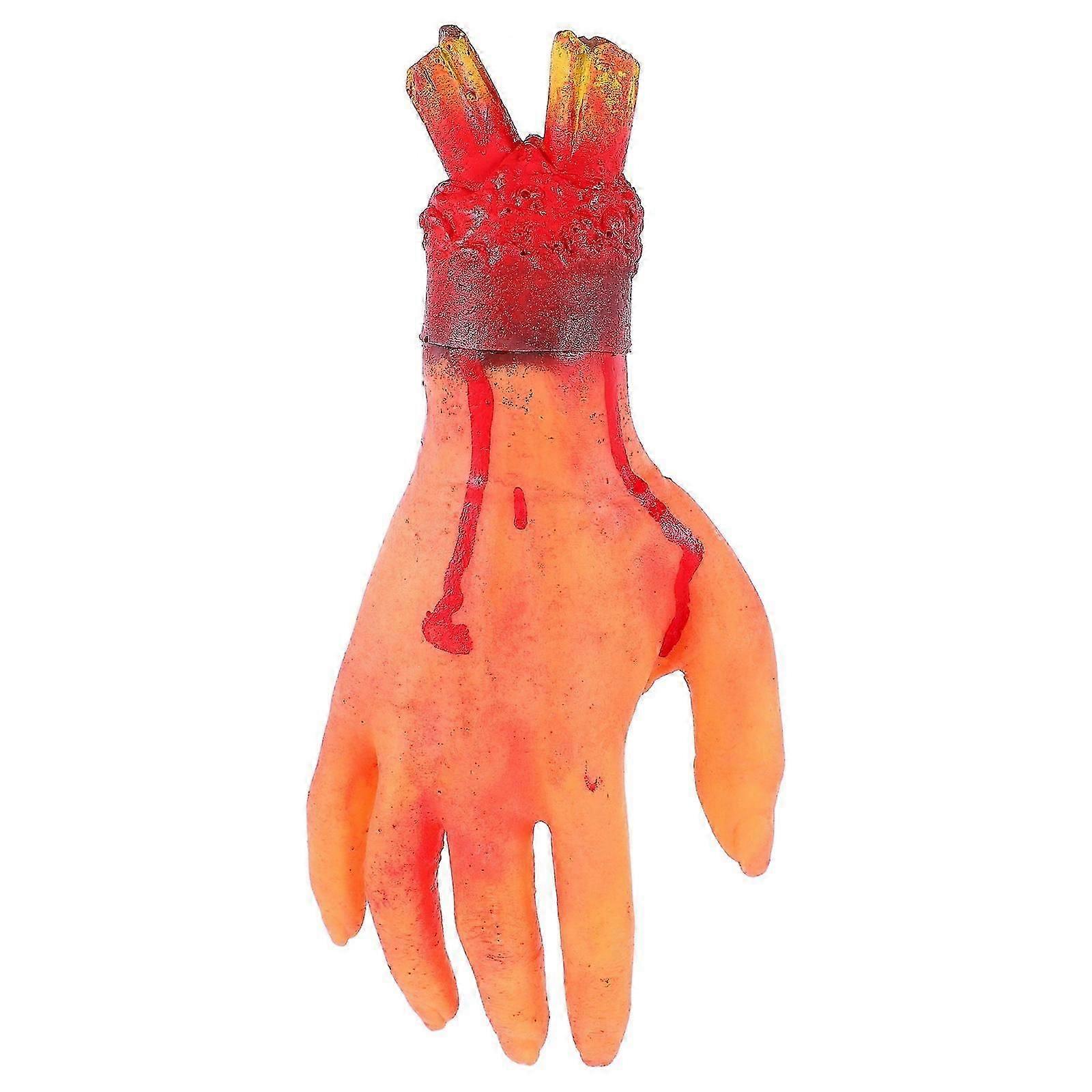 1pc Halloween Party Prop Simulated Hands Creative Prank Plaything