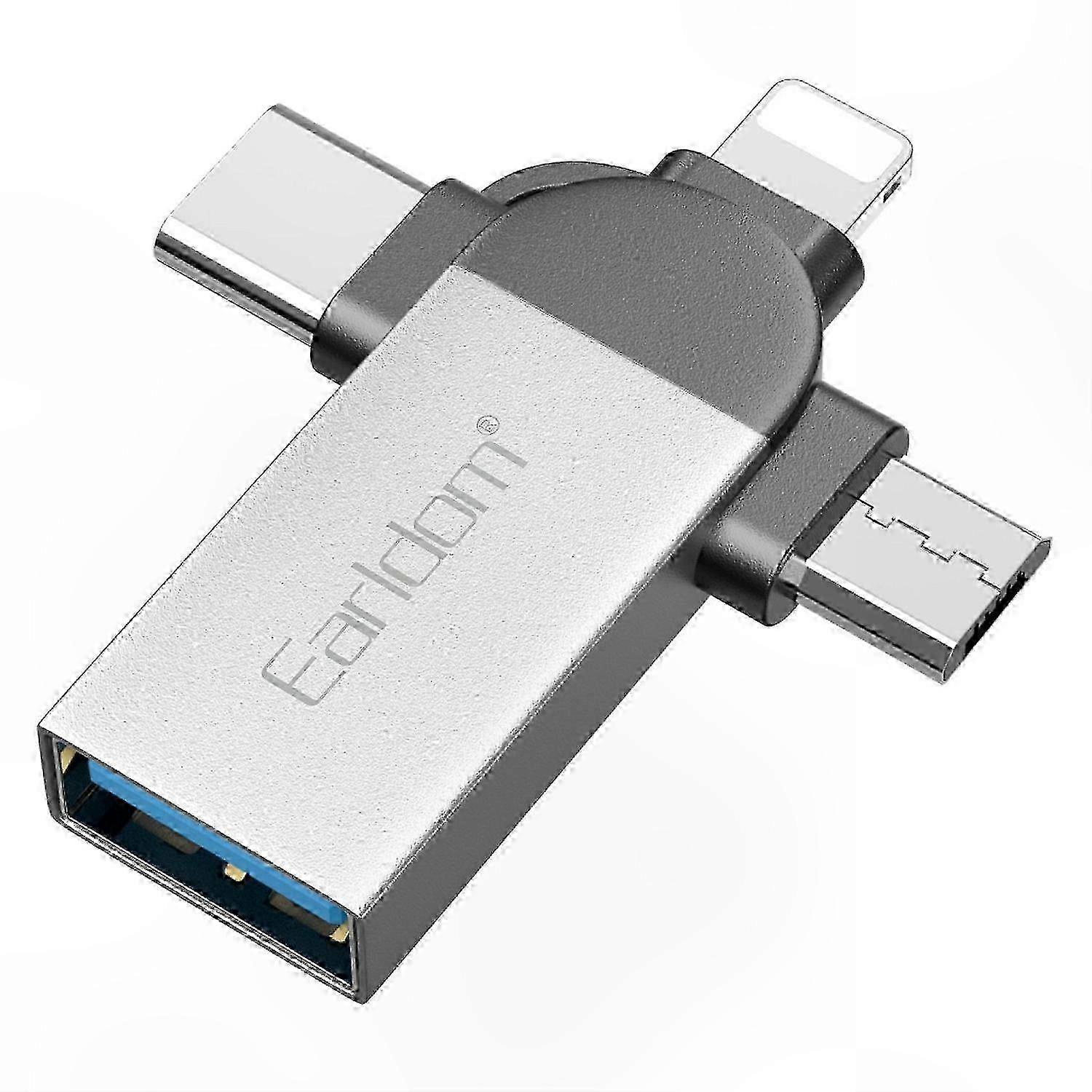 OTG Adapter 3-in-1 Type-C Micro 8-Pin
