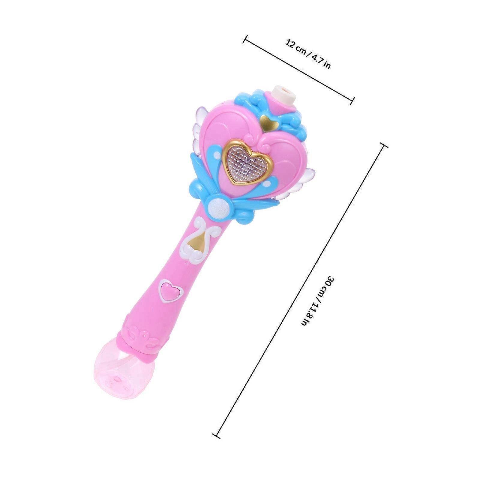 Electric Bubble Blower Maker for Playing 1Set Pink