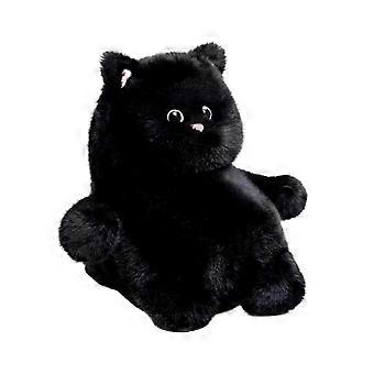 Plush Doll Simulation Cat Shaped PP Cotton Filled 37cm Soft Pillow for Home Sofa Bedside Decoration