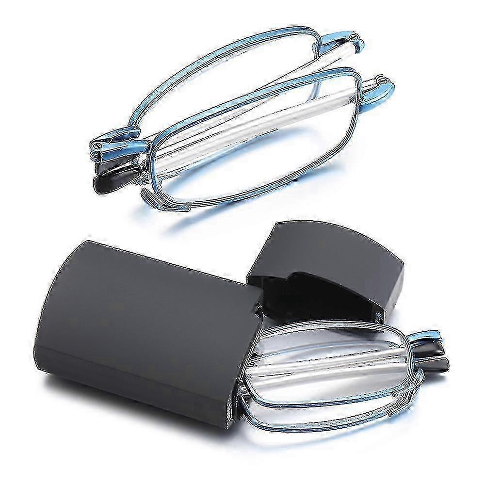 Folding Reading Glasses With Telescopic Temples