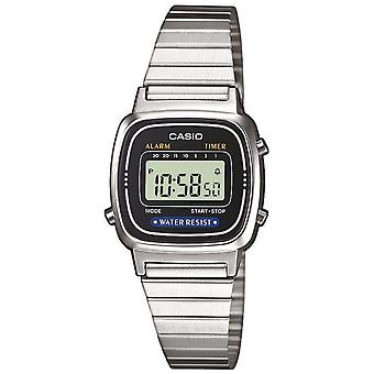 R.Casio Digital Quartz Unisex Digital Watch with LA670WEA-1EF Stainless Steel Bracelet