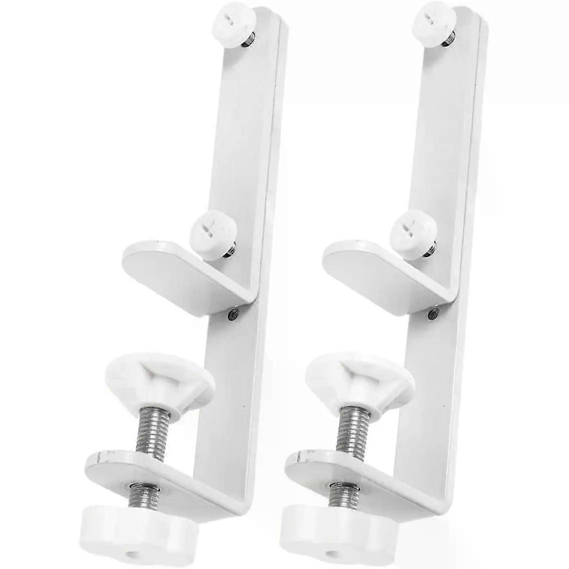 Table Bracket 2 Pack Metal Clamp for Desk Edges