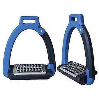 Safety Stirrups Aluminum Alloy Anti-Slip Stirrups Textured Footplate for Adults