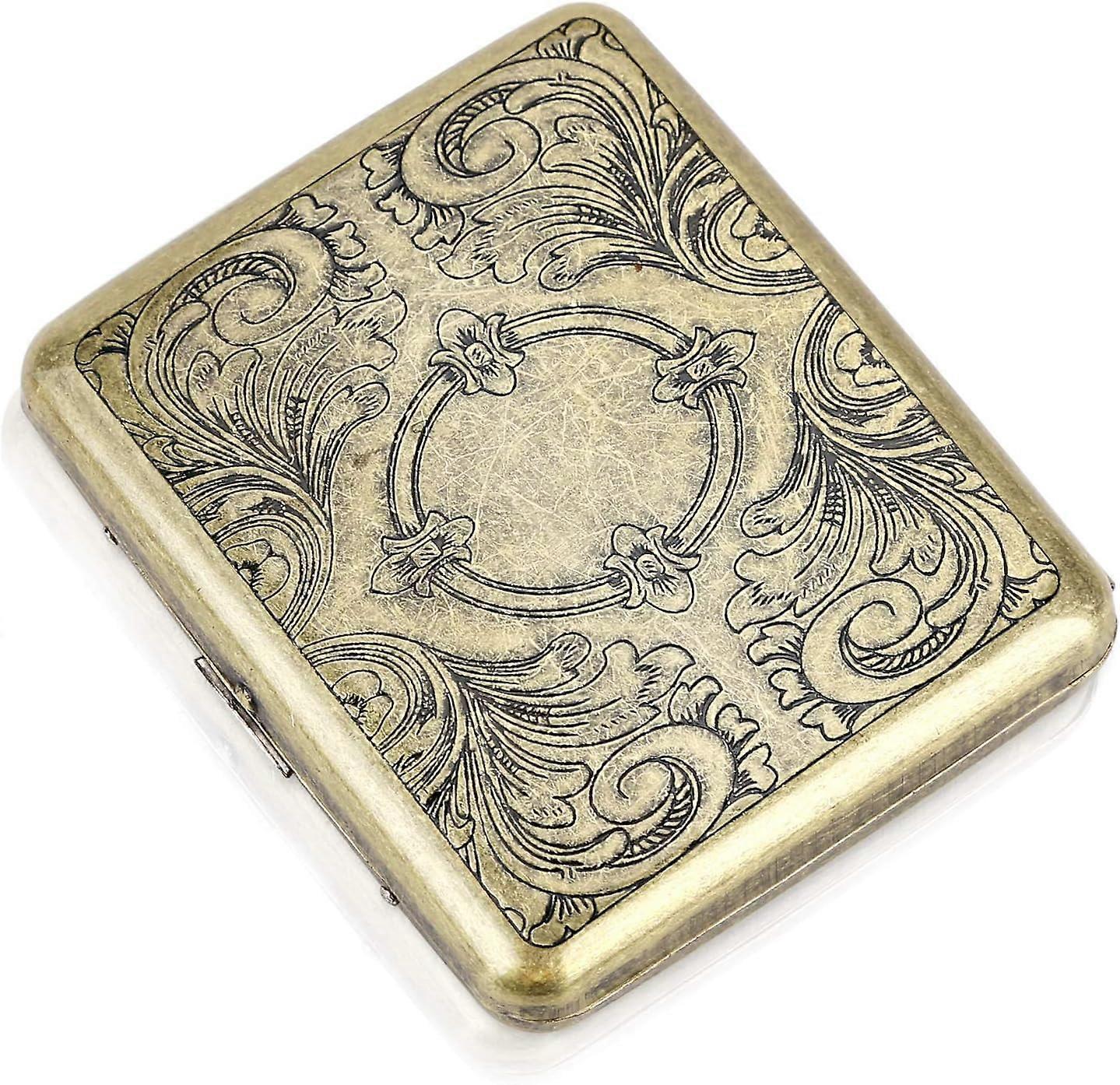 Slim Portable Stainless Cigarette Case