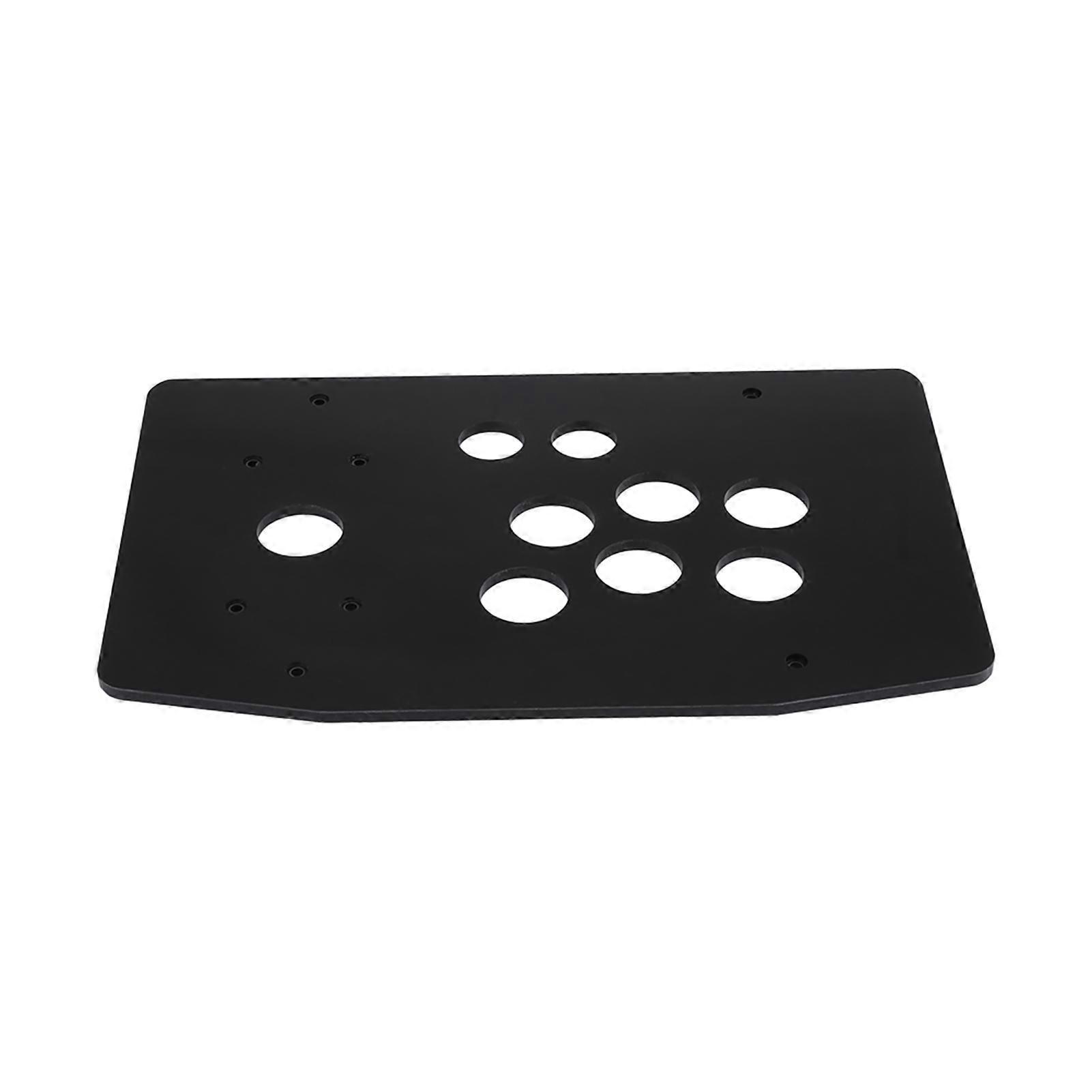 Black Acrylic Panel and Case DIY Set Kits Replacement for Arcade Game