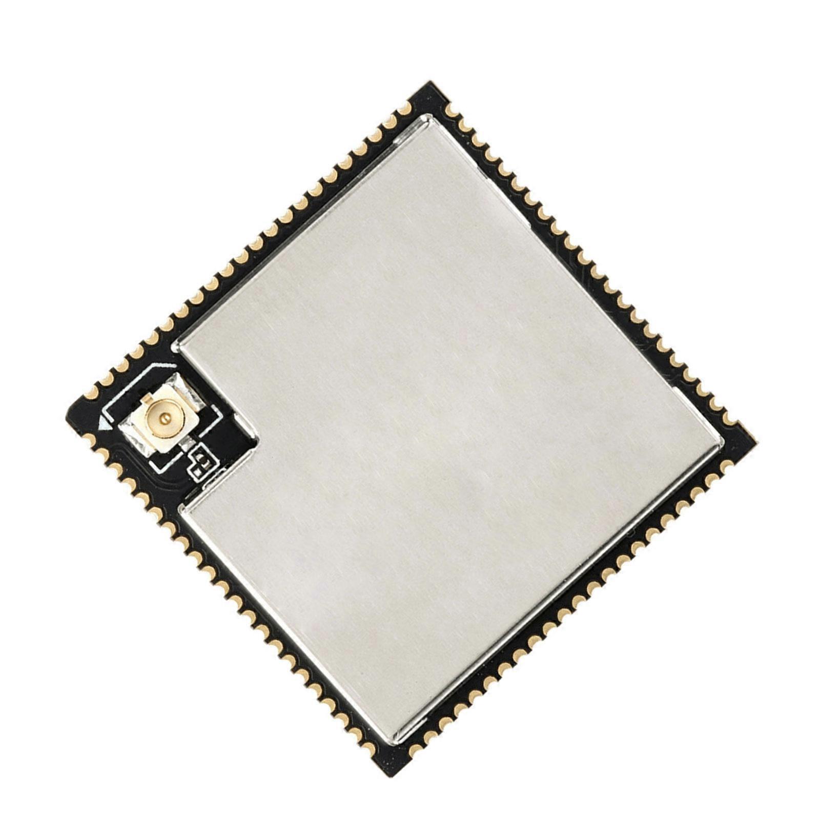 Microcontroller Module with Multimedia Processing, 802.11 b/g/n Wireless Protocols, Low Energy Radio, and PSRAM Multicolor