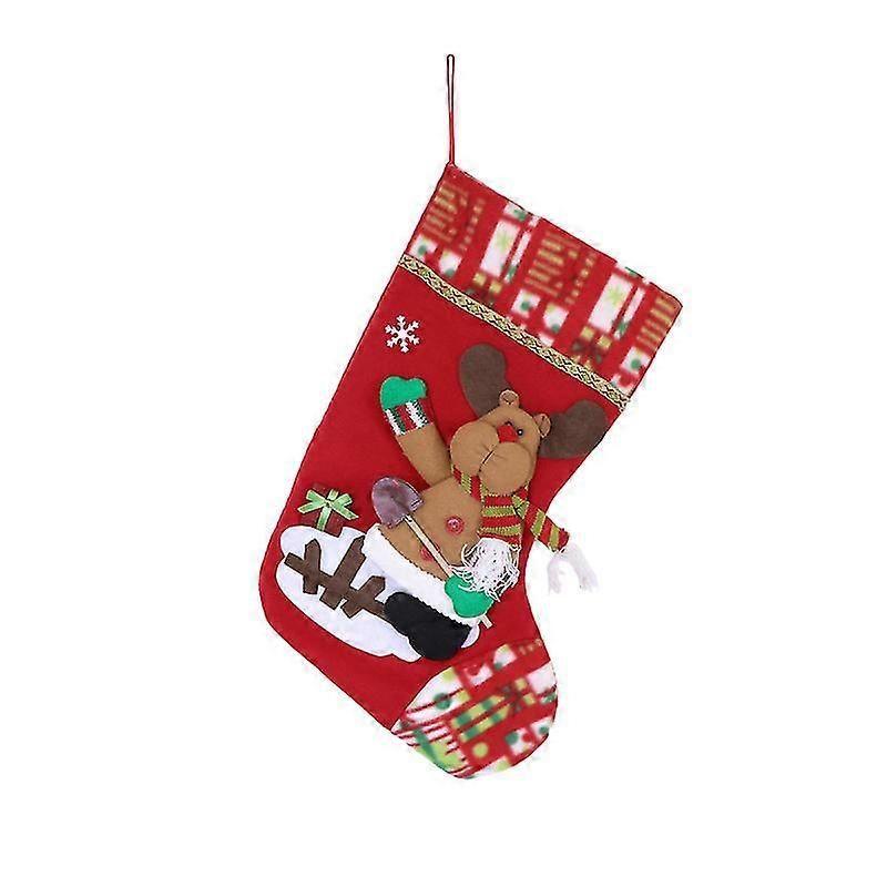 Flannel Storage Pouch For Party Use-c