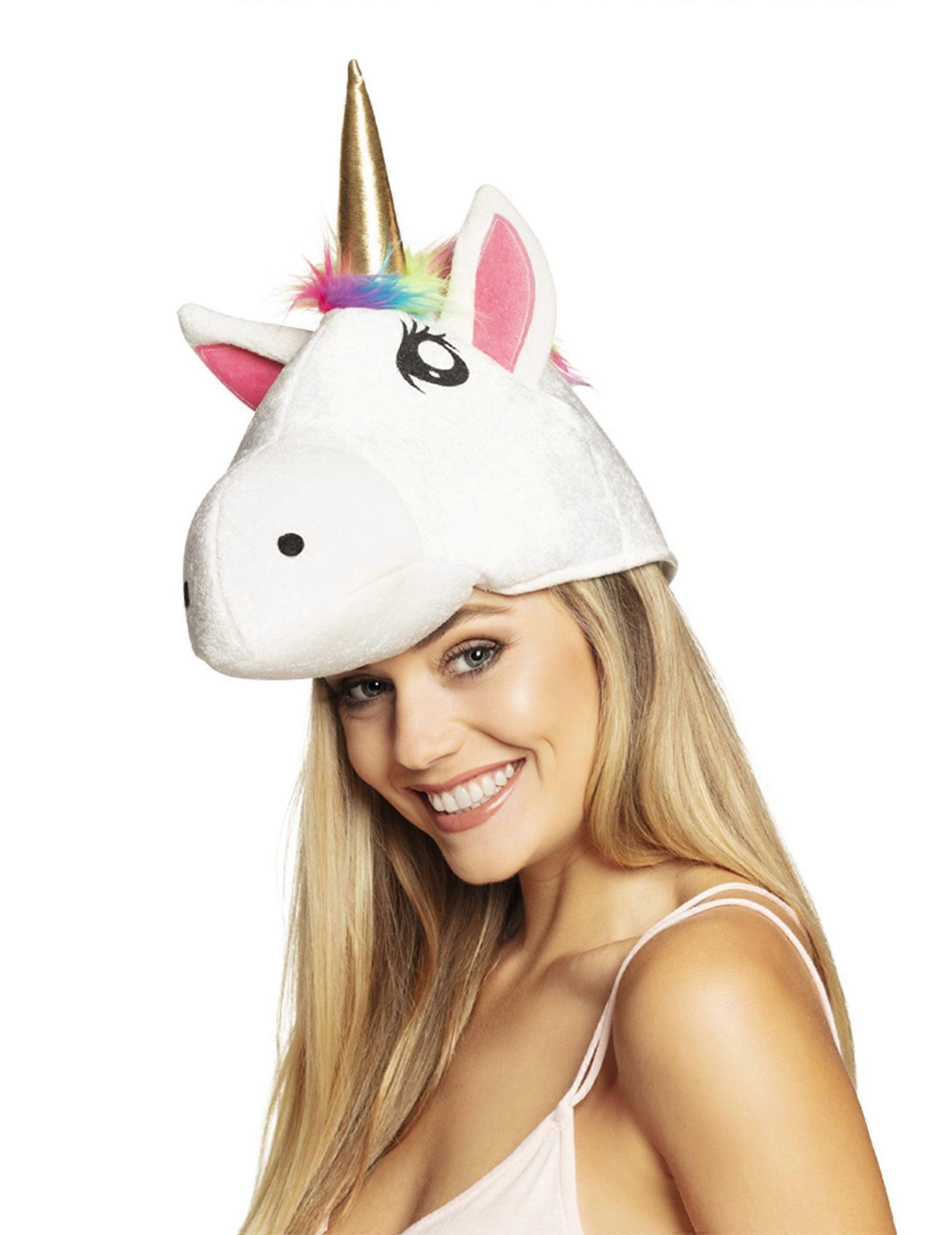 Adult unicorn head hat