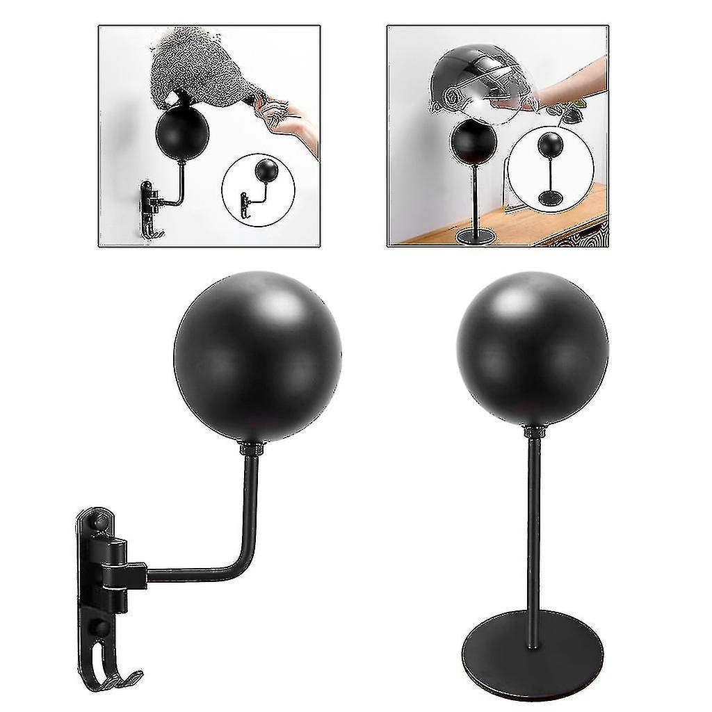 3-Pack Helmet Hanger Wall Mounts - Motorcycle Accessories For Helmets, Hats & Coats