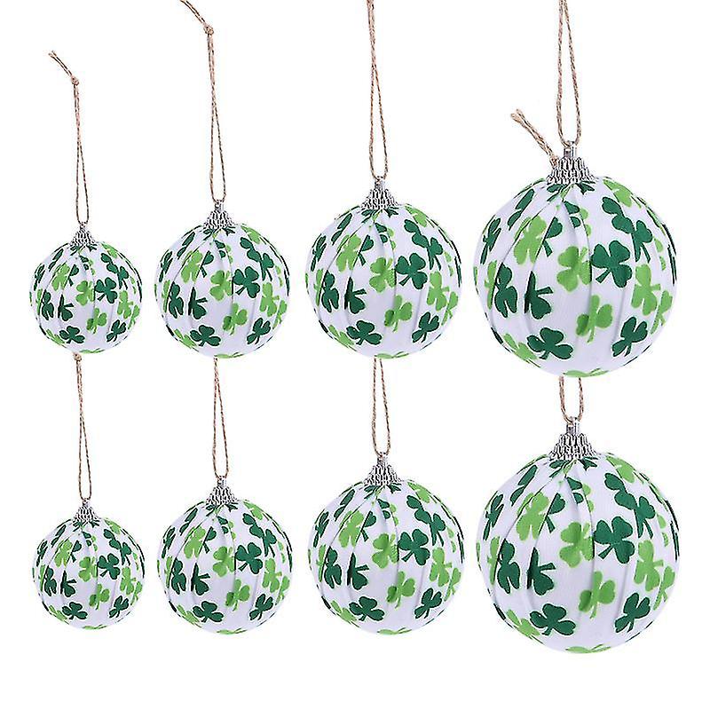 7 ס"מ תלתן אירוע מיוחד קופסאות כרטיסים ומחזיקי כרטיסים 8pcs קרנבל בד תליונים כדור DIY פסטיבל