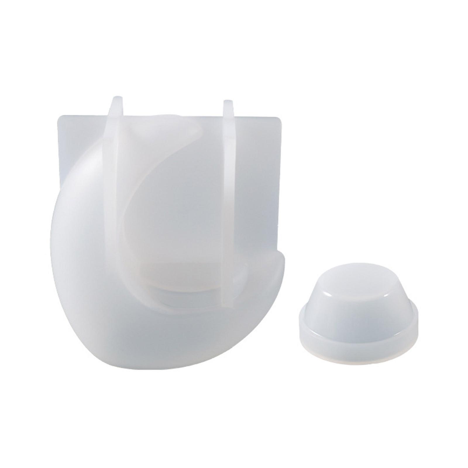 Handmade Moon-shaped Candlestick Mold for Tea Wax Cup for Blessing Ceremony