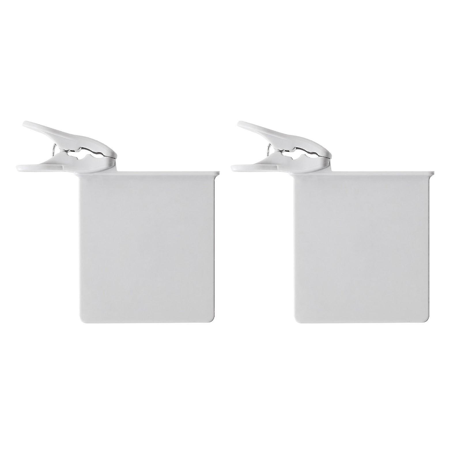 2pcs Refrigerator Partition Board Sorting And Layering Clip,refrigerator Side Door Retractable Divider Storage Box Inside