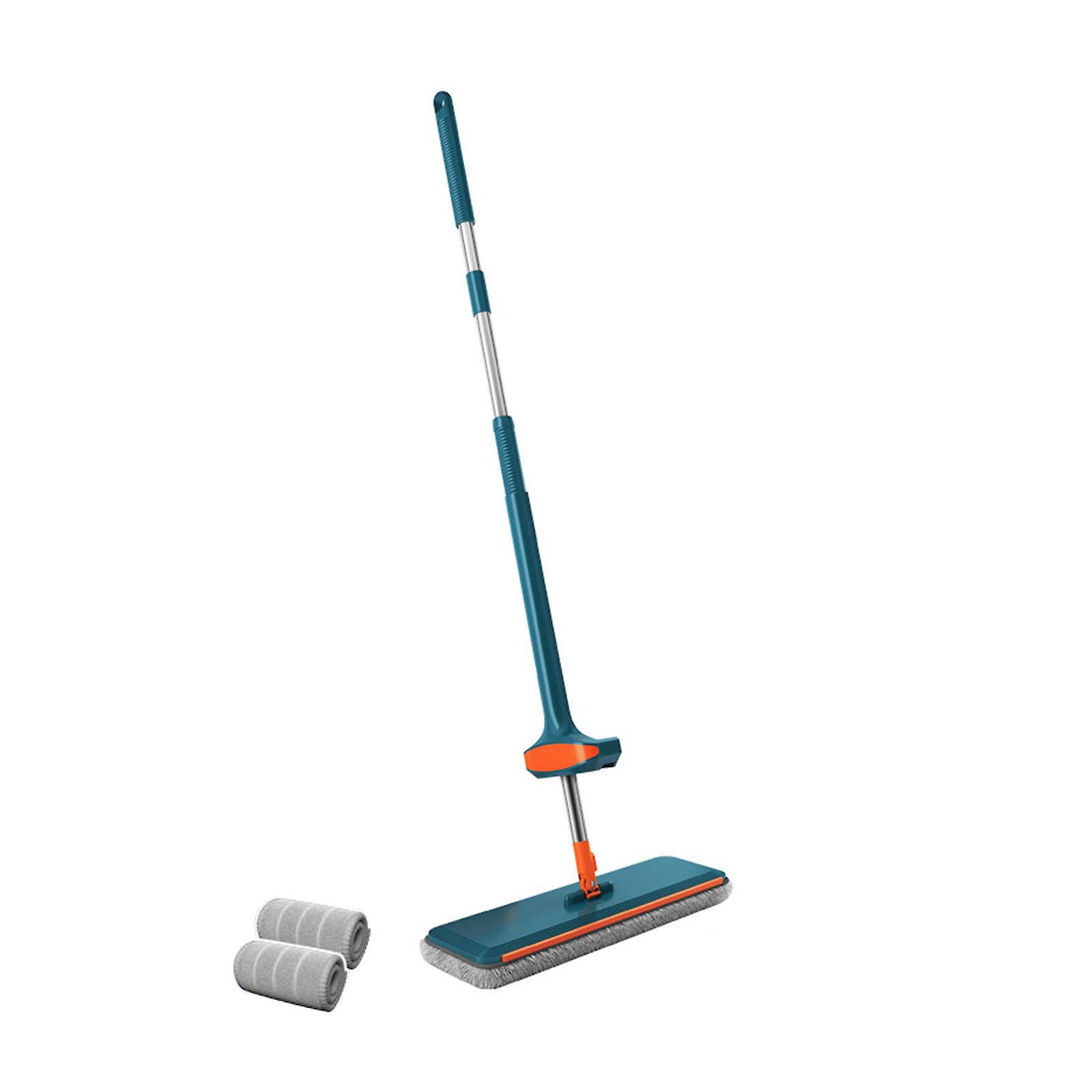 Self-cleaning 2-in-1 Mop for Wet & Dry Use, Automatic Wringing, Hands-Free, Washable Pad - Perfect for Home Kitchen
