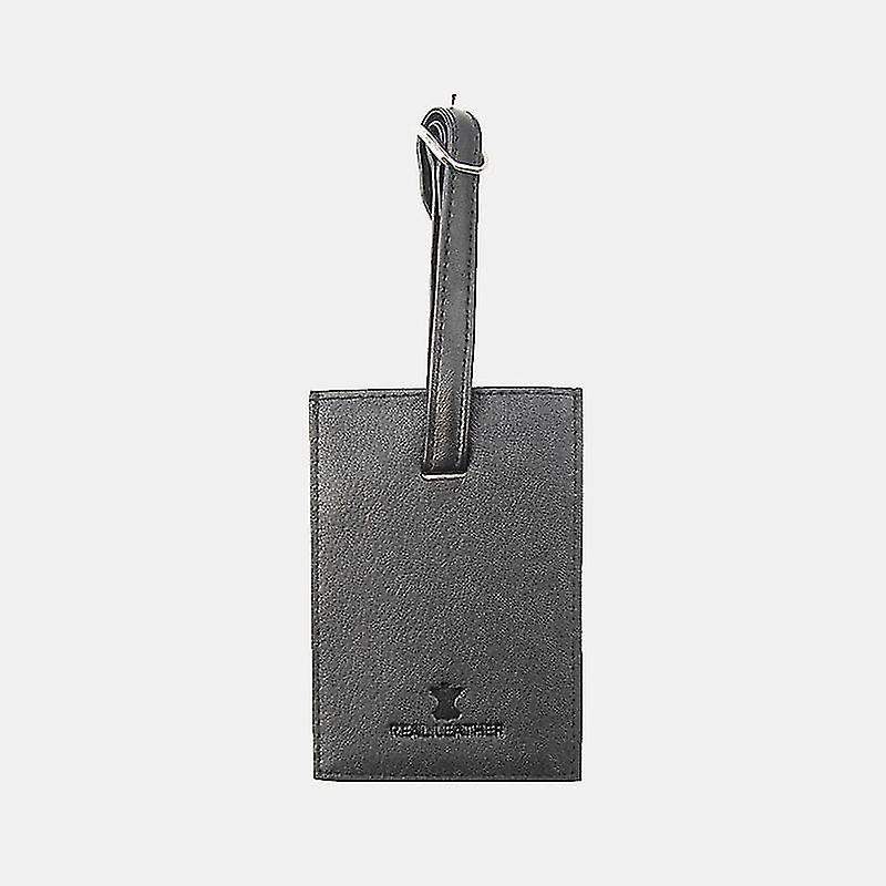 Coloured Leather Luggage Suitcase Tag - 717