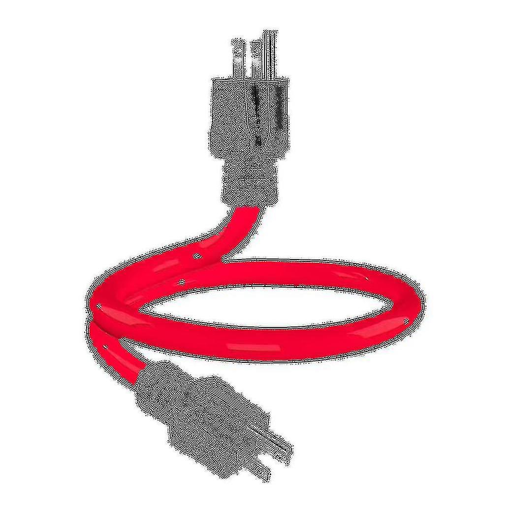 3 Male To Male Extension Cord, Generator Adapter Cord 5-15p For Transfer Switch,12awg 125v (2ft) (r