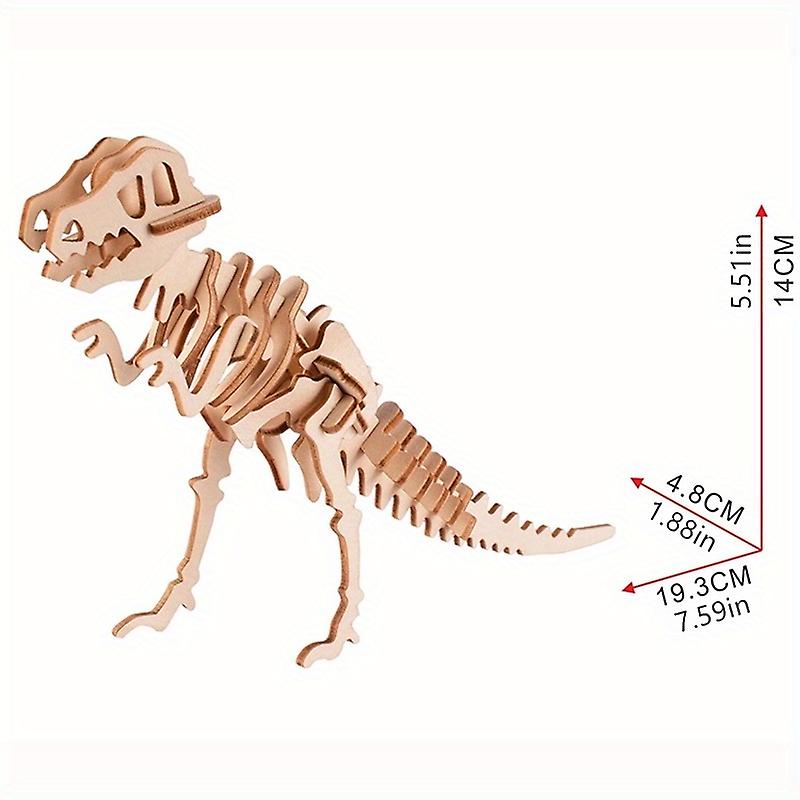 3d Wooden Puzzle Three-dimensional Puzzle Jigsaw Board Diy Handmade Children S Educational Toys