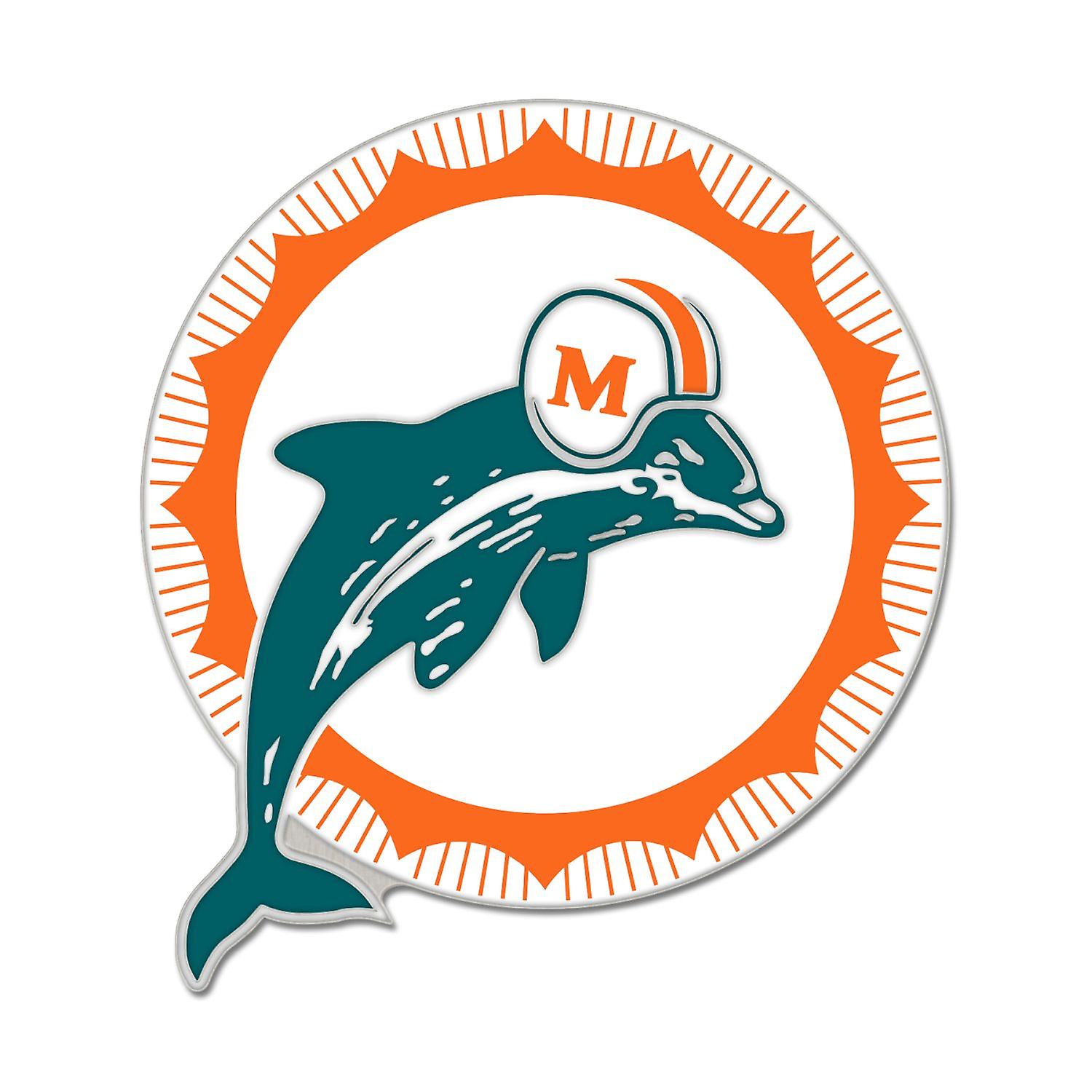 NFL 通用珠宝帽 PIN 迈阿密海豚队 RETRO