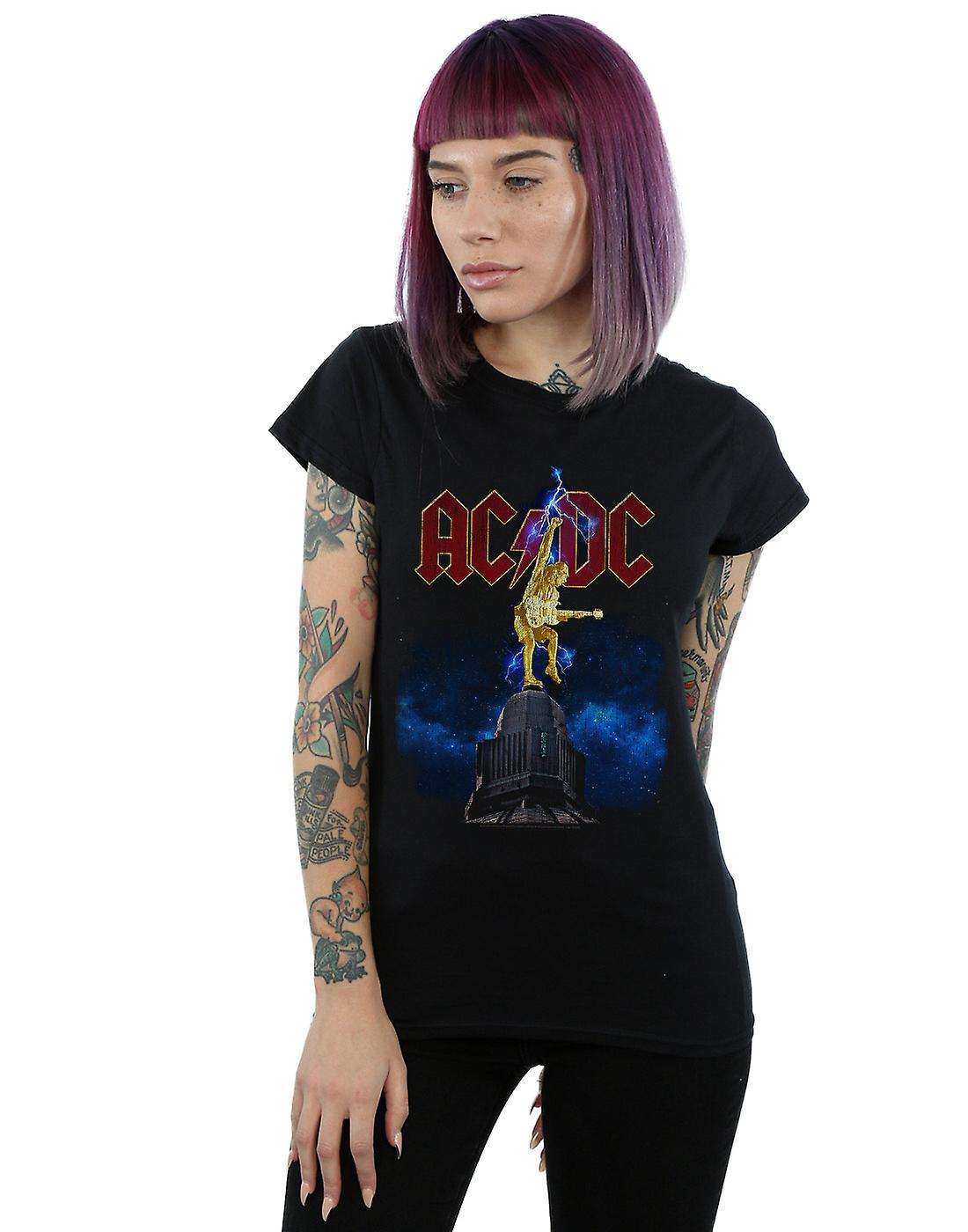 AC/DC Women's Stiff Upper Lip Lightning T-Shirt
