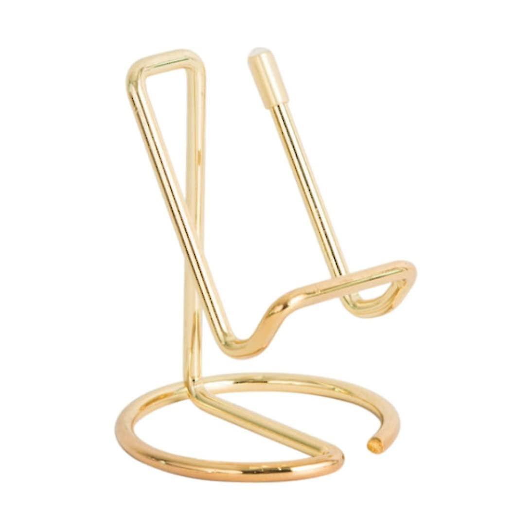 Metal Business Card Holder For Desktop Mobile Phone Tablet Card Holder Name Card Holder Gold