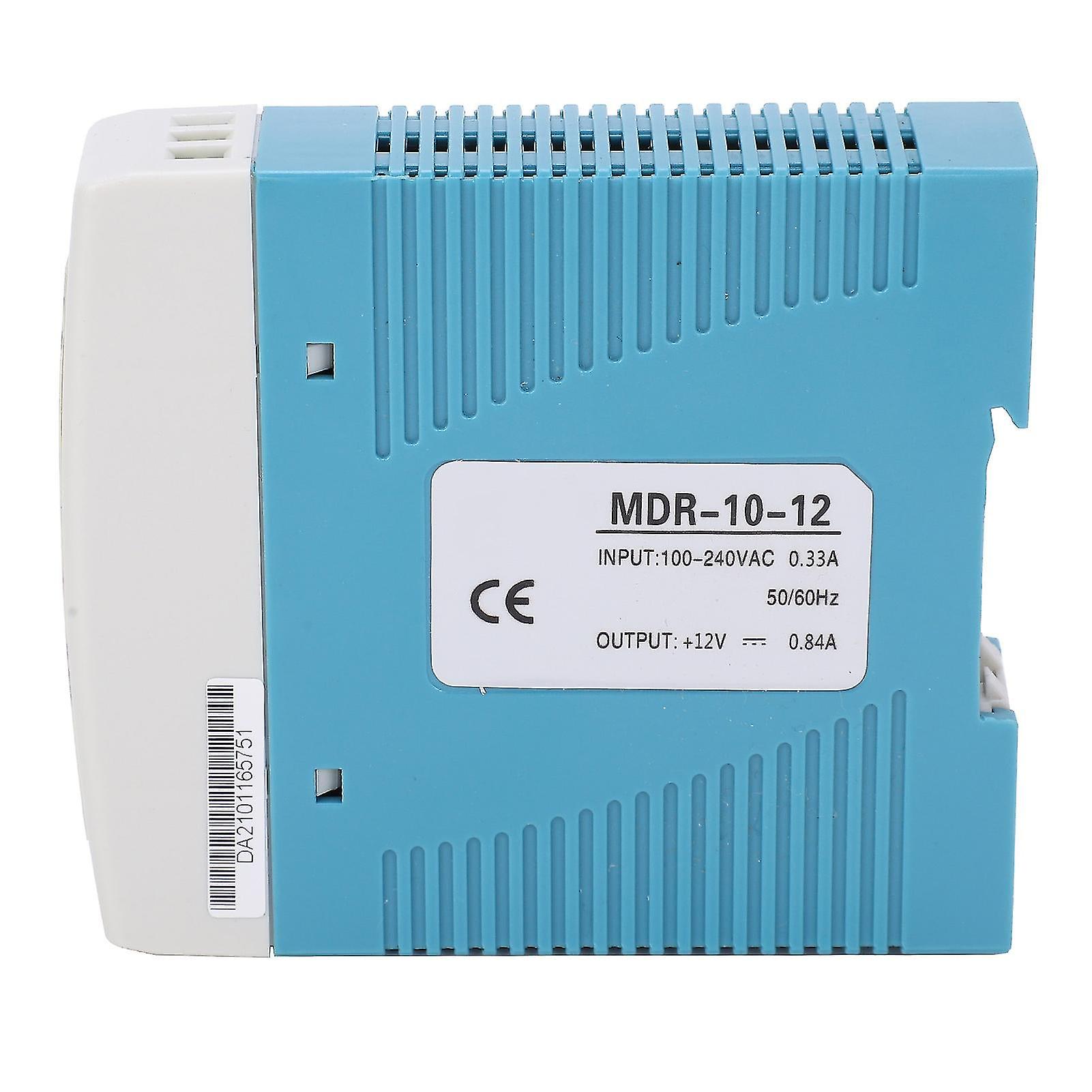 Berm Industrial Switching Power Din Rail Type   For Plc Sensor Mdr-10-12 10w 12v 100-240vac