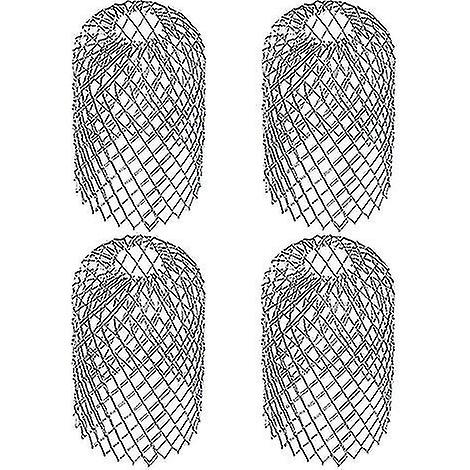 4 Pack Metal Gutter Guards Expandable Filter Screen Leaf Strainer Downspout Guards For Gutters Downspout