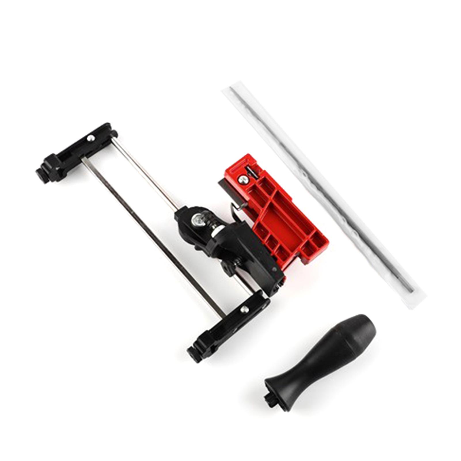 Bar Mounted Chainsaw Sharpener File Kit Manual Filing Guide
