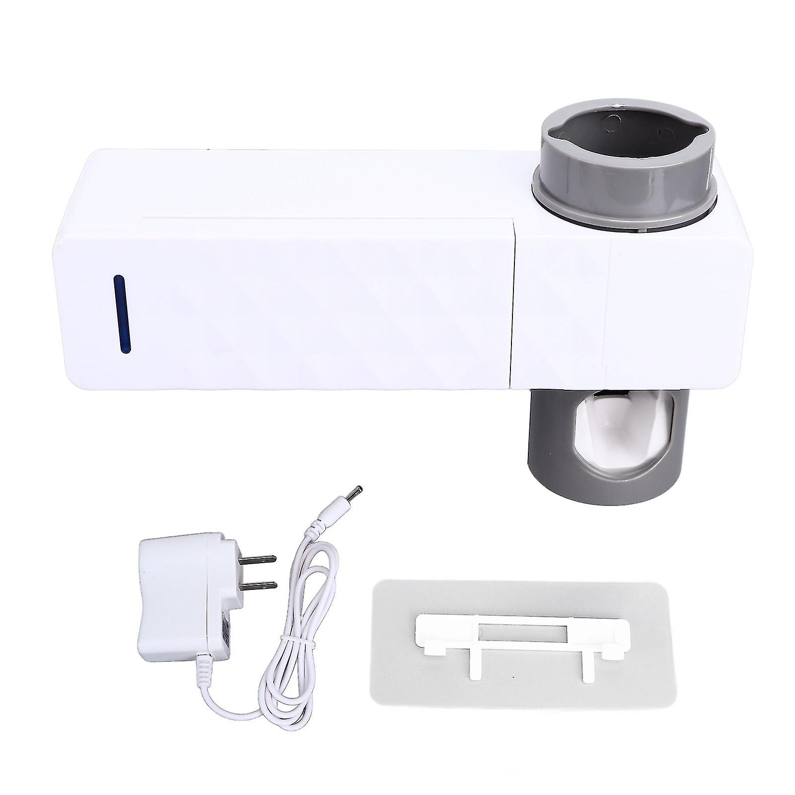 Bathroom UV Toothbrush Cleaner with Wall Mount and US Plug