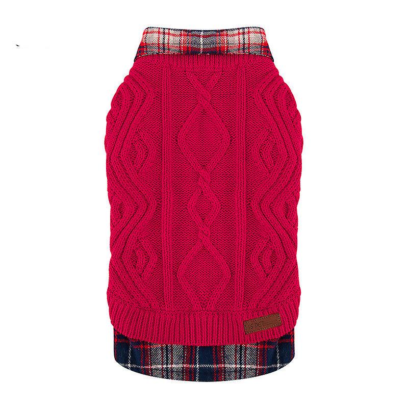 Kæledyr Hundetøj Sweater Efterårs- Og Vintertøj