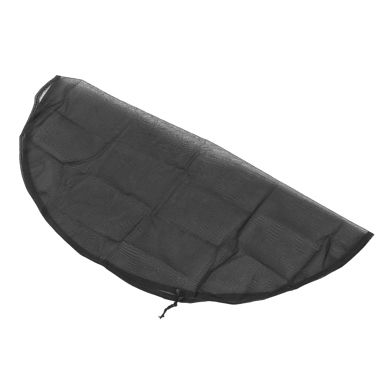 Polyester Rain Barrel Net Cover 95cm Diameter Drawstring Mesh