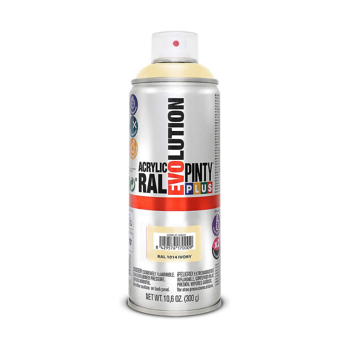 Spray paint Pintyplus Evolution RAL 1014 400 ml Ivory